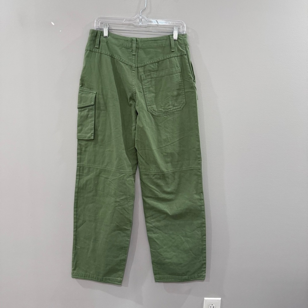 Rag & Bone Pants Nora Wide Leg Utility Cargo in Green - Picture 6 of 8